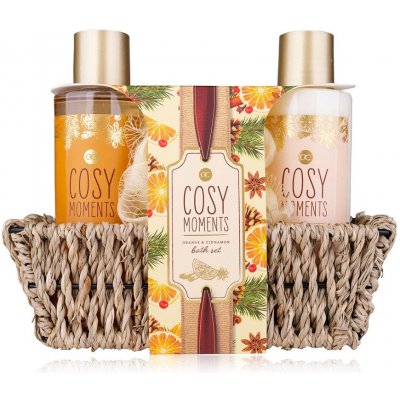 Accentra Cosy Moments Jutový košík sprchový gel 150 ml + tělové mléko 150 ml + košík dárkové balení – Hledejceny.cz