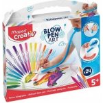 Maped Sada Creativ Blowpen Pop´Art Foukací pero 24 barev – Sleviste.cz