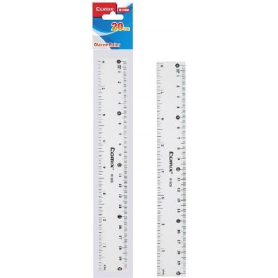 Comix pravítko transparentní R1008 20 cm – Hledejceny.cz