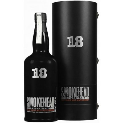 Smokehead Extra Black 18y 46% 0,7 l (tuba) – Hledejceny.cz