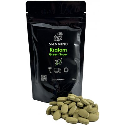 Shamind Lisovaný Kratom Green Super 100 g – Zboží Dáma