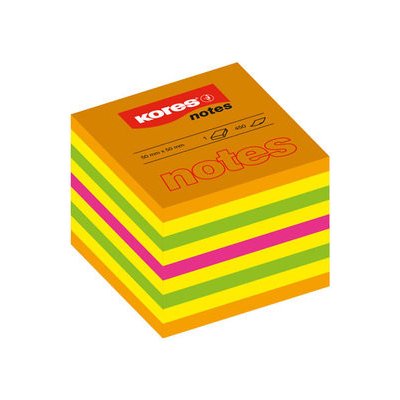 Kores Samolepicí bloček Kores Cubo - 50 x 50 mm / 400 lístků – Zboží Dáma
