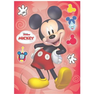 Dekora Jedlý papír Mickey Mouse 14,8x21 cm - – Zboží Mobilmania