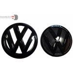 VW znak 135+130mm černý - set 2 kusy | Zboží Auto