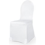 Potah na židli elastický bílý – Zboží Mobilmania