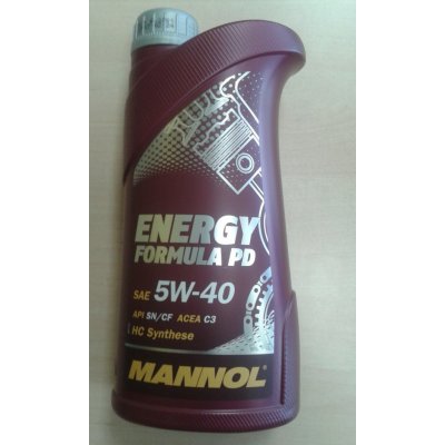 Mannol Energy Formula PD 5W-40 1 l – Zboží Mobilmania
