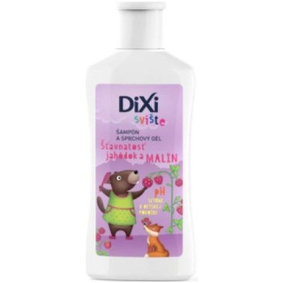 Dixi sprchový gel pro děti jahody a maliny 100 ml – Zboží Dáma