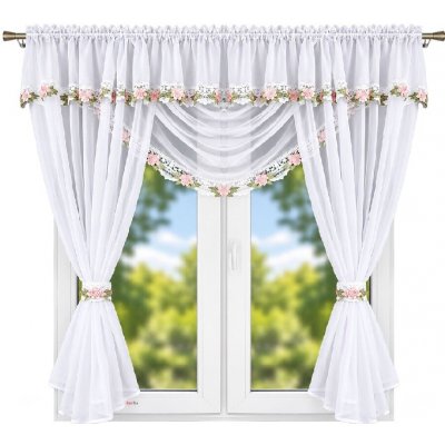 BytoTex Hotová voálová záclona LG 311, 400x160 cm – Hledejceny.cz