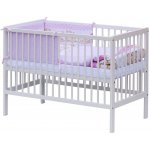 Scarlett 120 x 60 s kompletní výbavou Matěj Borovice Bílá Růžová – Zboží Dáma