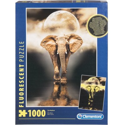 Clementoni Slon 39416 1000 dílků – Zboží Mobilmania