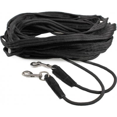QHP Lonž dvojitá 16 m black – Zboží Dáma