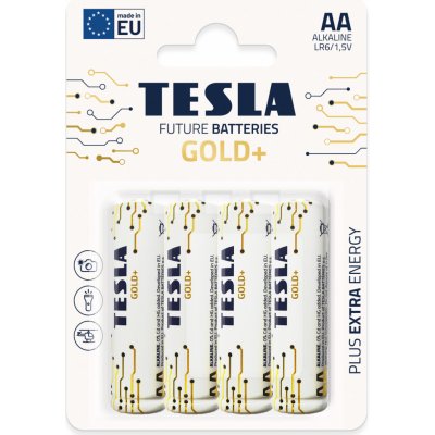 TESLA GOLD+ AA 4ks 12060420 – Zbozi.Blesk.cz