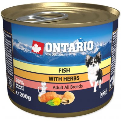 Ontario mini multi fish and salmon oil 6 x 200 g – Zbozi.Blesk.cz