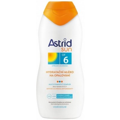 Astrid Sun hydratační mléko na opalování SPF6 200 ml – Zboží Mobilmania