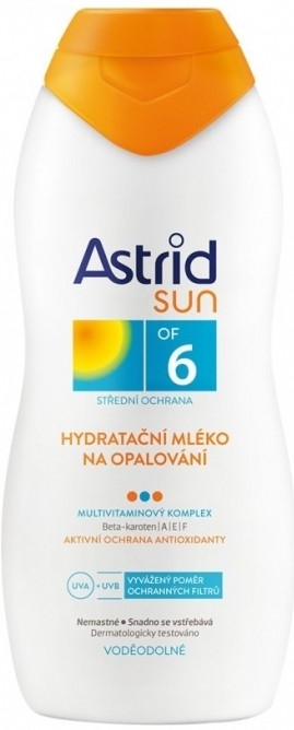 Astrid Sun hydratační mléko na opalování SPF6 200 ml
