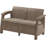 Keter Corfu Love Seat cappuccino – Zboží Dáma