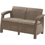 Keter Corfu Love Seat cappuccino – Sleviste.cz