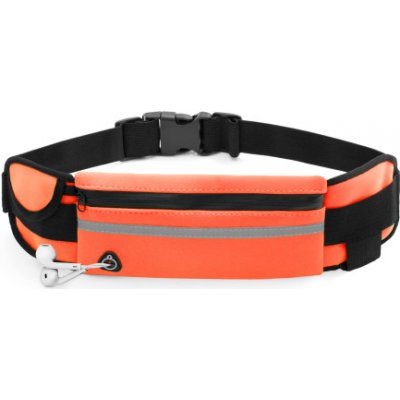 Pouzdro MG Running Belt běžecké opasek, oranžové – Zboží Mobilmania