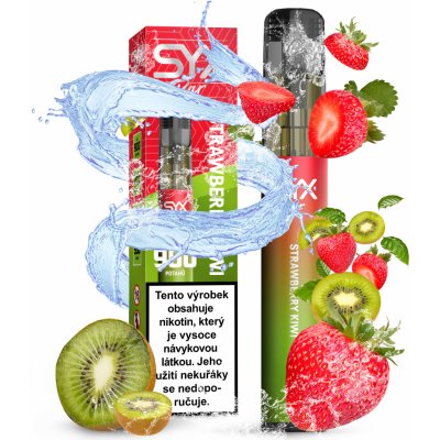 Syx Bar Strawberry Kiwi LTD 16,5 mg 1000 potáhnutí – Hledejceny.cz