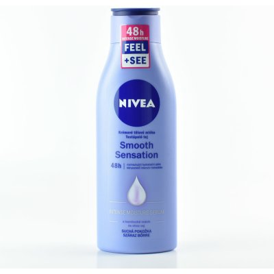 Nivea Smooth Sensation krémové tělové mléko pro suchou pokožku 250 ml – Zboží Mobilmania