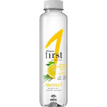 Fructal First Citrón a citrónová tráva funkční voda 500 ml