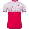 Cyklistický dres Etape RIO Růžová/bílá dětský
