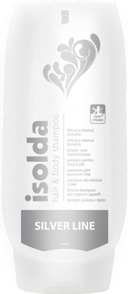 Isolda tělový a vlasový šampón Silver Hair&Body CLICK&GO! 500 ml