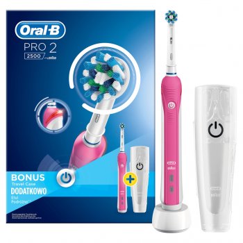 Oral-B Pro 2 2500 CrossAction Pink