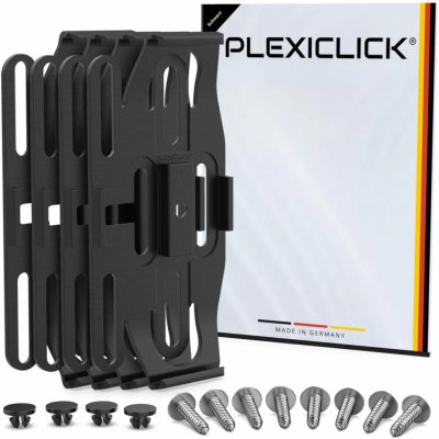 Plexiclick neviditeľné držiaky slovenských ŠPZ 113 mm 2 ks – Hledejceny.cz
