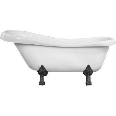 Mexen RETRO Nohy k vaně 4ks, černá 5326-70 – Zboží Dáma