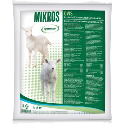 Mikrop OVIS mléčná směs jehňata/kůzlata 3 kg – Zboží Dáma