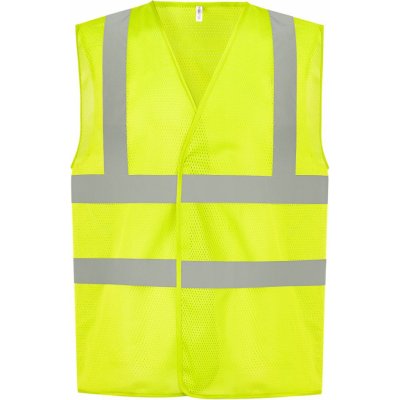 YOKO Hi-Vis síťovaná bezpečnostní vesta žlutá 79W120zv802 – Zbozi.Blesk.cz