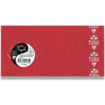 Clairefontaine obálka DL červená 120g Clairfontaine – Sleviste.cz