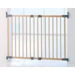 BabyDan Flexi Fit NEW zábrana dřevo Buk/stříbrná 69-106 cm – Sleviste.cz