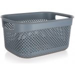 BRILANZ Košík úložný 23 x 17 x 12 cm 3,3 l antracit – Hledejceny.cz