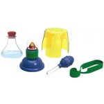 Teddies Cool Science Bunsenův hořák s příslušenstvím plast na baterie se světlem – Hledejceny.cz