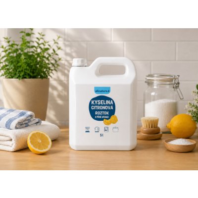 Allnature Kyselina citronová roztok 5000 ml – Hledejceny.cz
