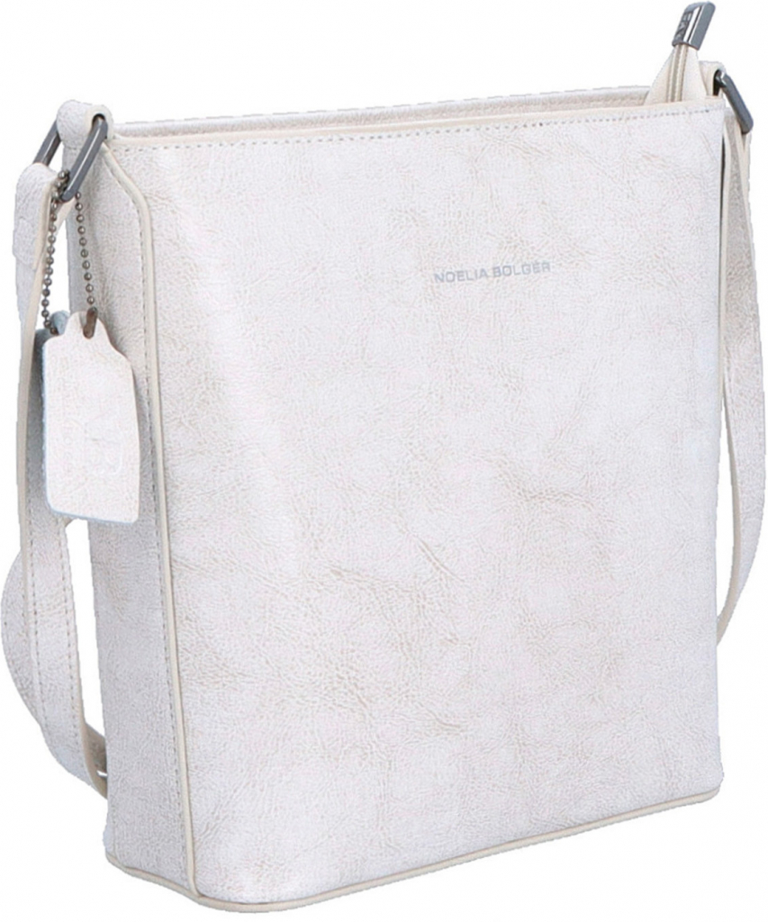 Noelia Bolger kabelka crossbody bílá NB 0065 OW