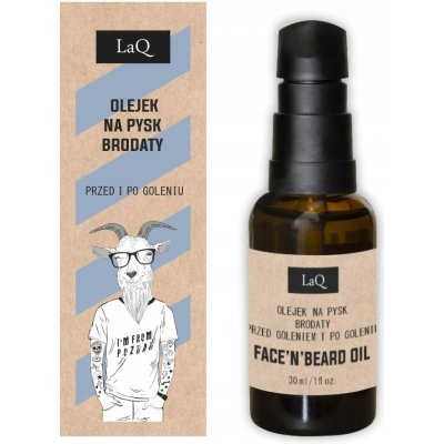 LaQ Goat From Poznaň pečující olej na obličej a vousy 30 ml – Zboží Mobilmania