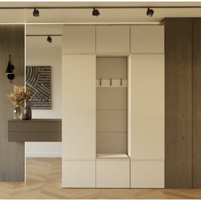 TP Living Předsíňová stěna Haga I 150 cm kašmír – Zboží Mobilmania