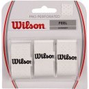 Wilson Pro overgrip Perforated 3ks bílá