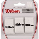 Wilson Pro overgrip Perforated 3ks bílá – Hledejceny.cz