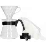 Hario V60-02 Pour Over Kit Plastic Black – Hledejceny.cz