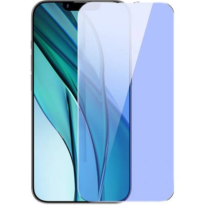 Pouzdro Baseus Anti Blue Light SGBL080002 Glass 0,3mm Apple iPhone 14/13/13 Pro [2 PACK] – Zboží Mobilmania