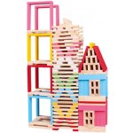 Bino Dřevěná stavebnice město – Zboží Živě