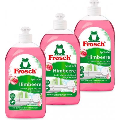 Frosch EKO Prostředek na nádobí Malina 3 x 500 ml