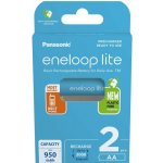 Panasonic Eneloop Lite AA 2ks 3LCCE/2BE – Zboží Mobilmania