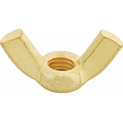 LUX-TOOLS Křídlová matice mosazná M5, 8 ks – Sleviste.cz