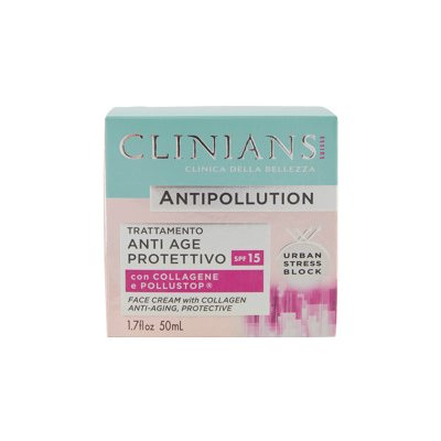 Clinians Antipollution Anti-Age Face Cream spf15 50 ml