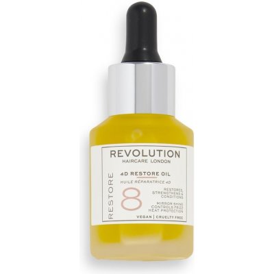 Revolution Haircare Restore 4D Oil vyživující olej na vlasy 30 ml – Zbozi.Blesk.cz